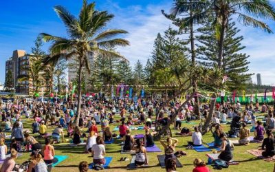 Don’t Miss Yoga Day Festival in Burleigh Heads